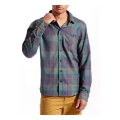 Men's Pearl IZUMi Rove Flannel Shirt -Prana Cloth Store 19123488073 2