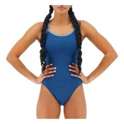 Women's TYR Dura Fast Elite SS Solid Trinity Fit One-Piece Swimsuit