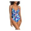 Women's La Blanca Plunge One-Piece Swimsuit
