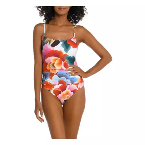 Women's La Blanca Floral Rhythm Lingerie One-Piece Swimsuit 1 Women's La Blanca Floral Rhythm Lingerie One-Piece Swimsuit