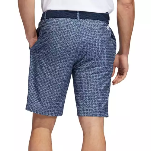 Men's Adidas Abstract-Print Golf Hybrid Shorts 3 Men's Adidas Abstract-Print Golf Hybrid Shorts - Image 3