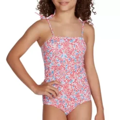 Girls' Billabong Ready For Fun One-Piece Swimsuit