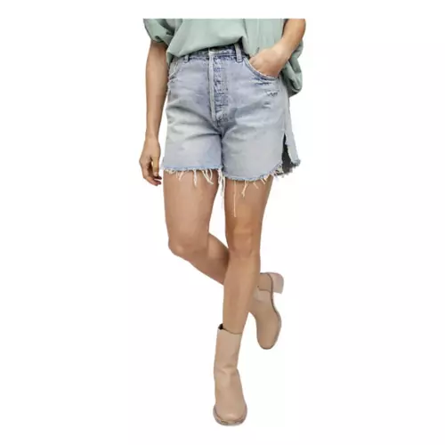 Women's Free People Baggy Tomboy Jean Shorts 1 Women's Free People Baggy Tomboy Jean Shorts