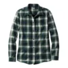 L.L.Bean Women's L.L. Bean Scotch Plaid Flannel Shirt