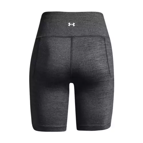 Women's Under Armour Meridian Heathered Biker Shorts 2 Women's Under Armour Meridian Heathered Biker Shorts - Image 2