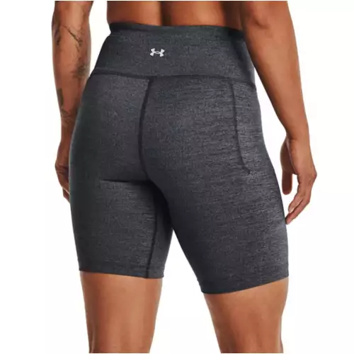 Women's Under Armour Meridian Heathered Biker Shorts 4 Women's Under Armour Meridian Heathered Biker Shorts - Image 4