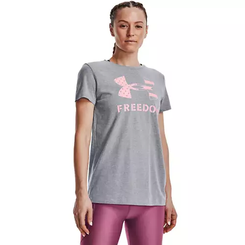 Women's Under Armour Freedom Graphic T-Shirt 3 Women's Under Armour Freedom Graphic T-Shirt - Image 3