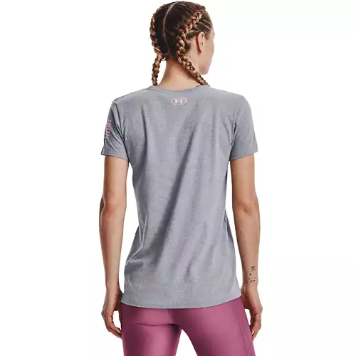 Women's Under Armour Freedom Graphic T-Shirt 4 Women's Under Armour Freedom Graphic T-Shirt - Image 4