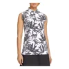 Women's Puma Palm Sleeveless Golf Polo