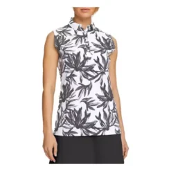 Women's Puma Palm Sleeveless Golf Polo