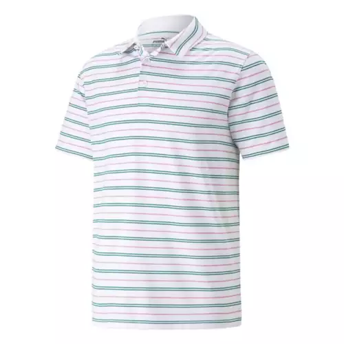Men's Puma MATTR Striper Golf Polo 1 Men's Puma MATTR Striper Golf Polo