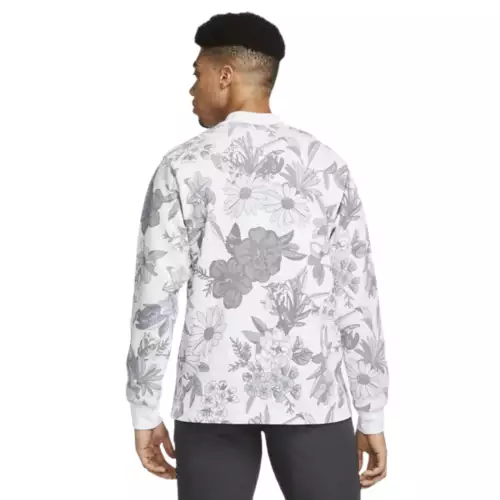 Men's Nike Dri-FIT Long Sleeve Floral Golf Top 2 Men's Nike Dri-FIT Long Sleeve Floral Golf Top - Image 2