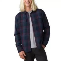 Men's PrAna Glover Park Lined Flannel Shirt