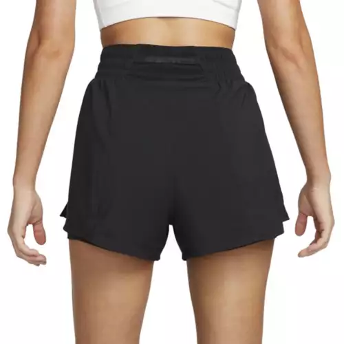 Women's Nike Dri-FIT One High Rise 2 In 1 Shorts 3 Women's Nike Dri-FIT One High Rise 2 In 1 Shorts - Image 3
