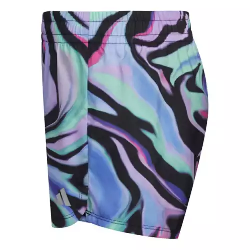 Toddler Girls' Adidas AEROREADY All Over Print Pacer Woven Shorts 3 Toddler Girls' Adidas AEROREADY All Over Print Pacer Woven Shorts - Image 3
