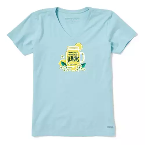 Women's Life Is Good Life Gives You T-Shirt 1 Women's Life Is Good Life Gives You T-Shirt