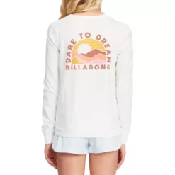 Girls' Billabong Dare To Dream Long Sleeve Graphic Boyfriend T-Shirt