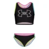 Girls' Under Armour Racer Midkini Swim Set Swimsuit