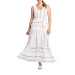 Women's Tribal Tiered Maxi Dress