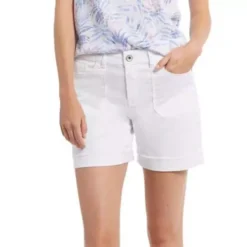 Women's Tribal Audrey Patch Pocket Jean Shorts