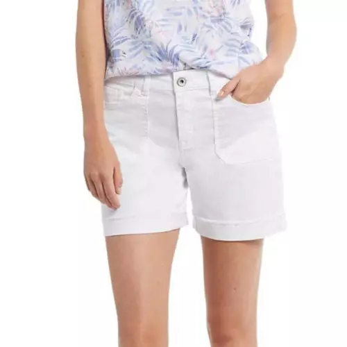 Women's Tribal Audrey Patch Pocket Jean Shorts 1 Women's Tribal Audrey Patch Pocket Jean Shorts