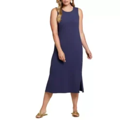 Women's Tribal Sleeveless With Side Snaps Dress