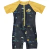 Boys' Nano Short Sleeve Rashguard Swimsuit