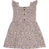 Girls' Nano Floral Button Front Dress